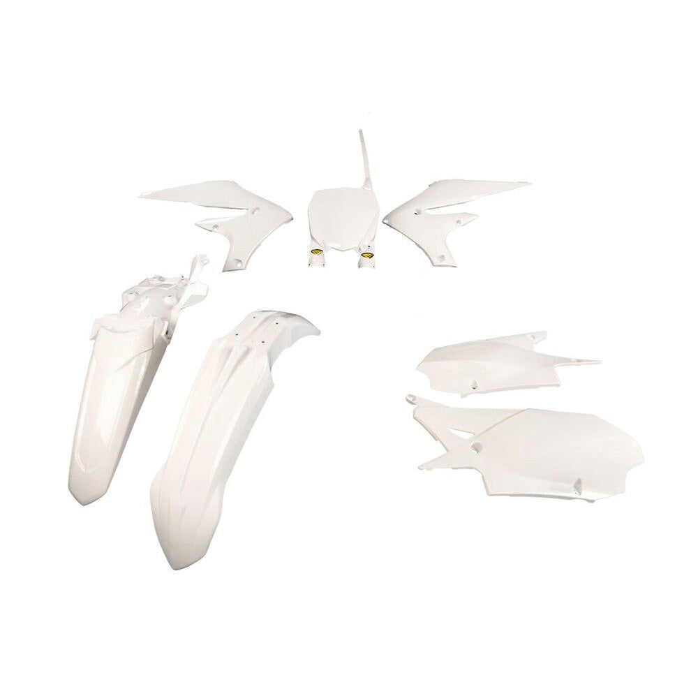 Kit Plastique Cycra 5 Elements Yamaha YZF 450 2023 à 2025 et YZF 250 2024 à 2026 en Blanc.