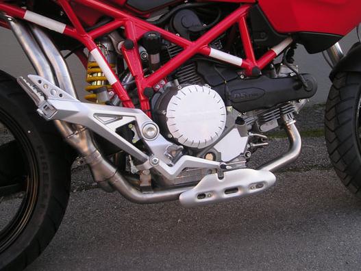 Tube de Raccord SUPERLINE pour Ducati MULTISTRADA Non Homologué Inox