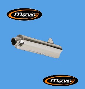 Silencieux Rond RF 900 R 1993/1996 Ø104 Chromé Revêtement Alu Homologué
