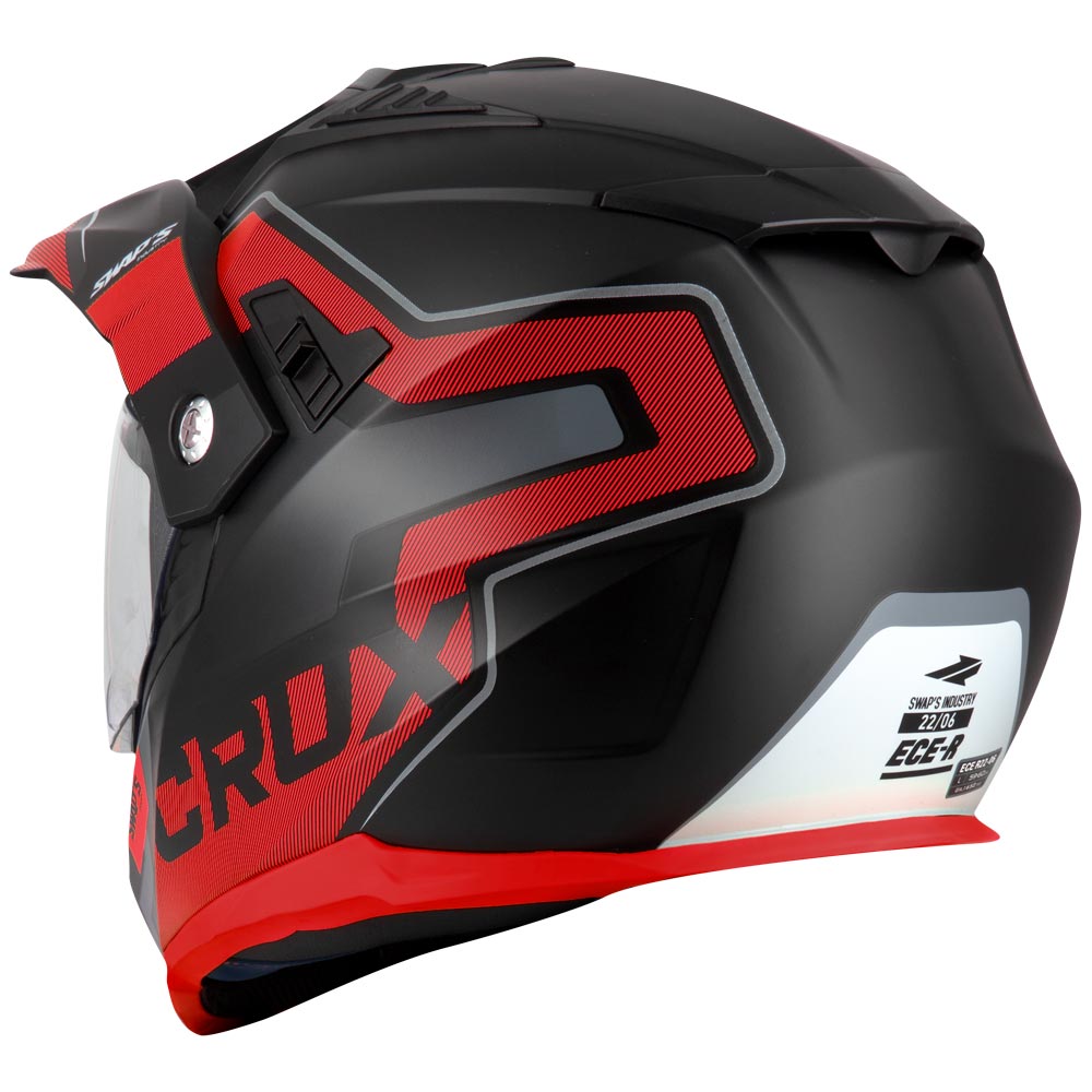 Enduro S789 Noir Rouge L