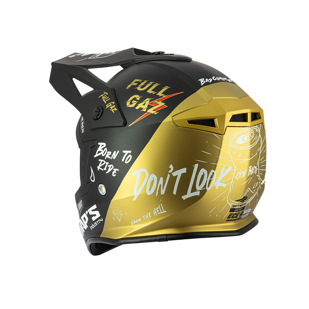 Casque Cross BLUR S818 FullGaz S