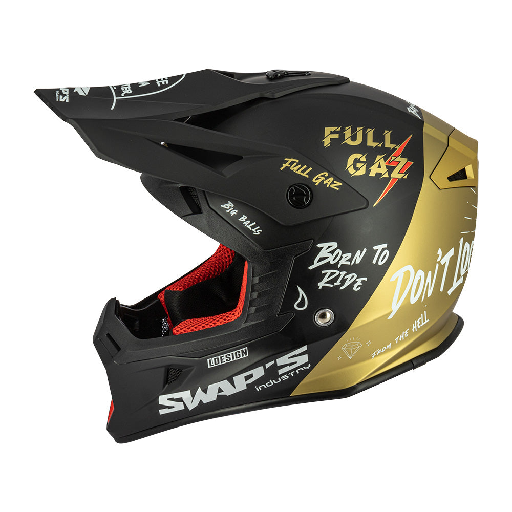 Casque Cross BLUR S818 FullGaz S