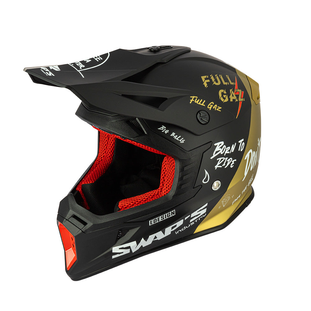 Casque Cross BLUR S818 FullGaz M