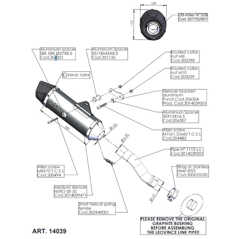 Silencieux NERO pour Z 900 (17-19) & Z 900 A2 (18-24) - Homologué