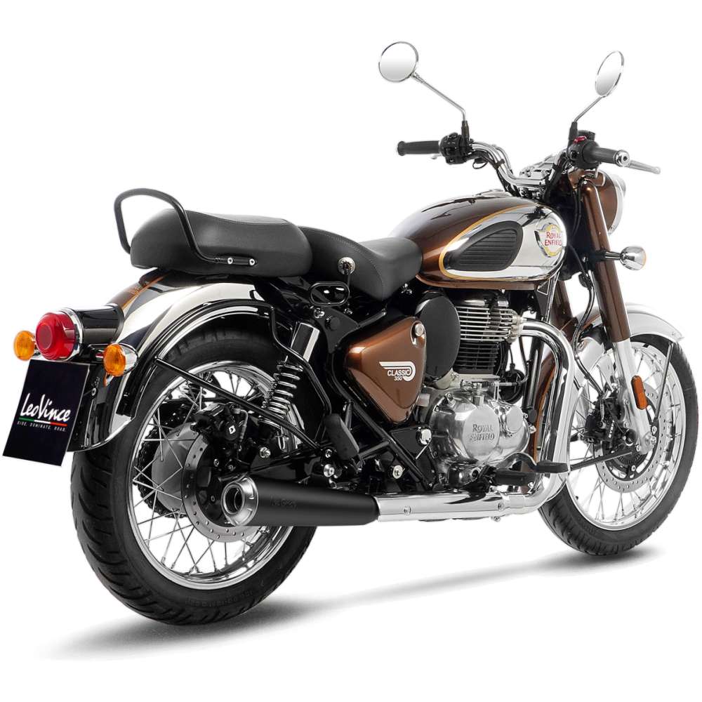 Silencieux ROYAL ENFIELD CLASSIC 350 CLASSIC RACER BLACK EDITION - Homologué