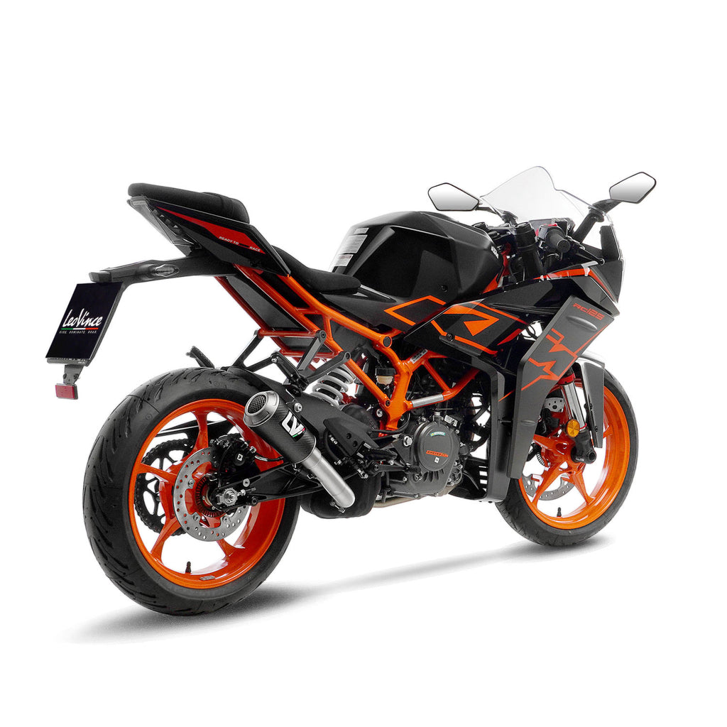 Silencieux LV-10 Fibre de Carbone RC 125 - Non Homologué