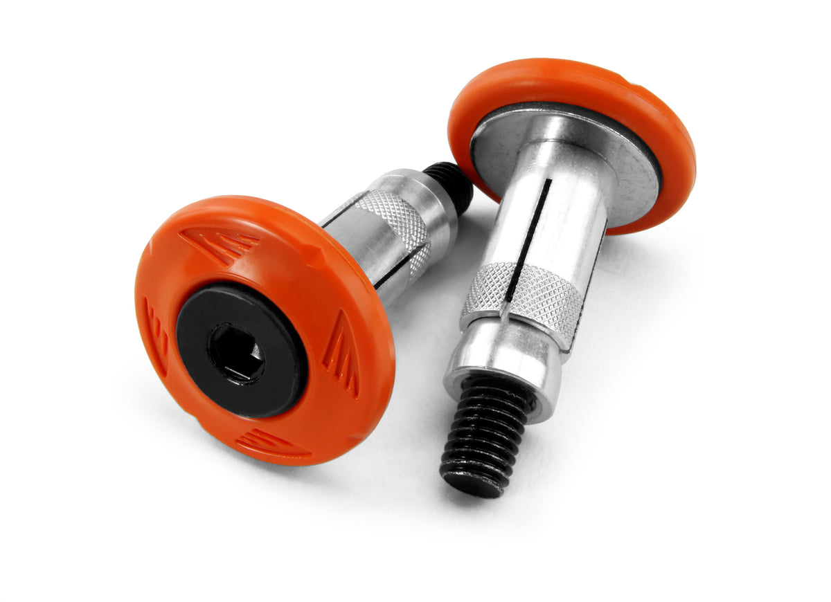 Embouts de guidon - Orange