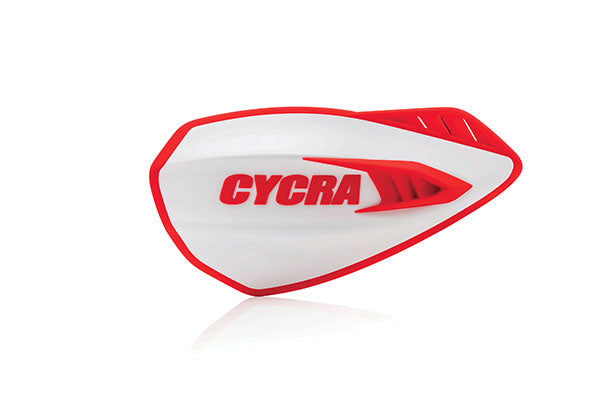 Protège-Main CYCLONE - Blanc/Rouge
