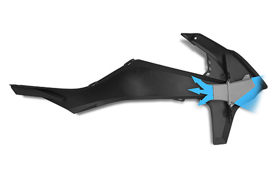 Ecope de radiateur Cycra Powerflow KTM 19