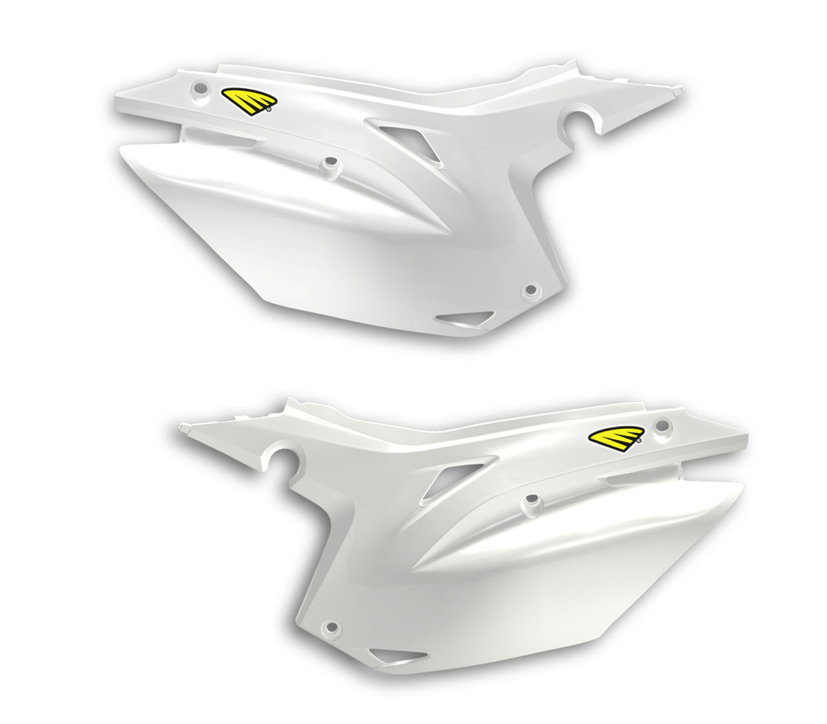 Panneaux à Numéros Latéraux HONDA - Blanc