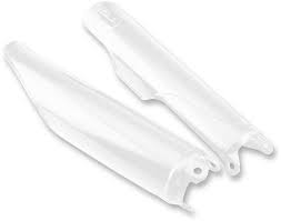 Protections de fourche HONDA - Blanc
