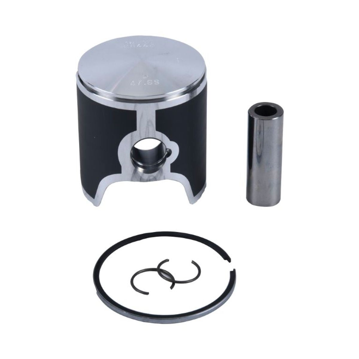 Piston Complet Replica 2 Temps - TM RACING MX 85 08-14 - Cote B Ø47.88mm