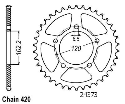 Couronne Rs 50 1999 - 420 - 47 Dents - Similaire JTR23