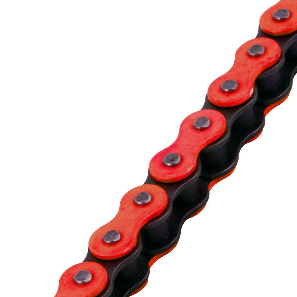 Chaine 420 - 136 maillons - Hyper Renforcée Sans Joints Toriques - Rouge