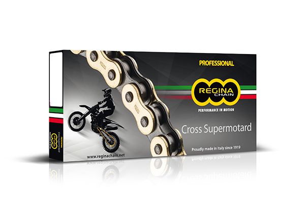 Chaine 428-RH2 - 52 Maillons Sans Joints Toriques - CROSS SUPERMOTARD