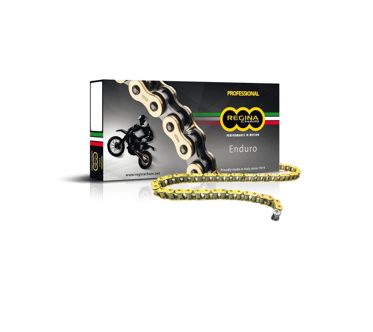 Chaine 428-ZSE - 132 Maillons Avec Joints Toriques - ENDURO