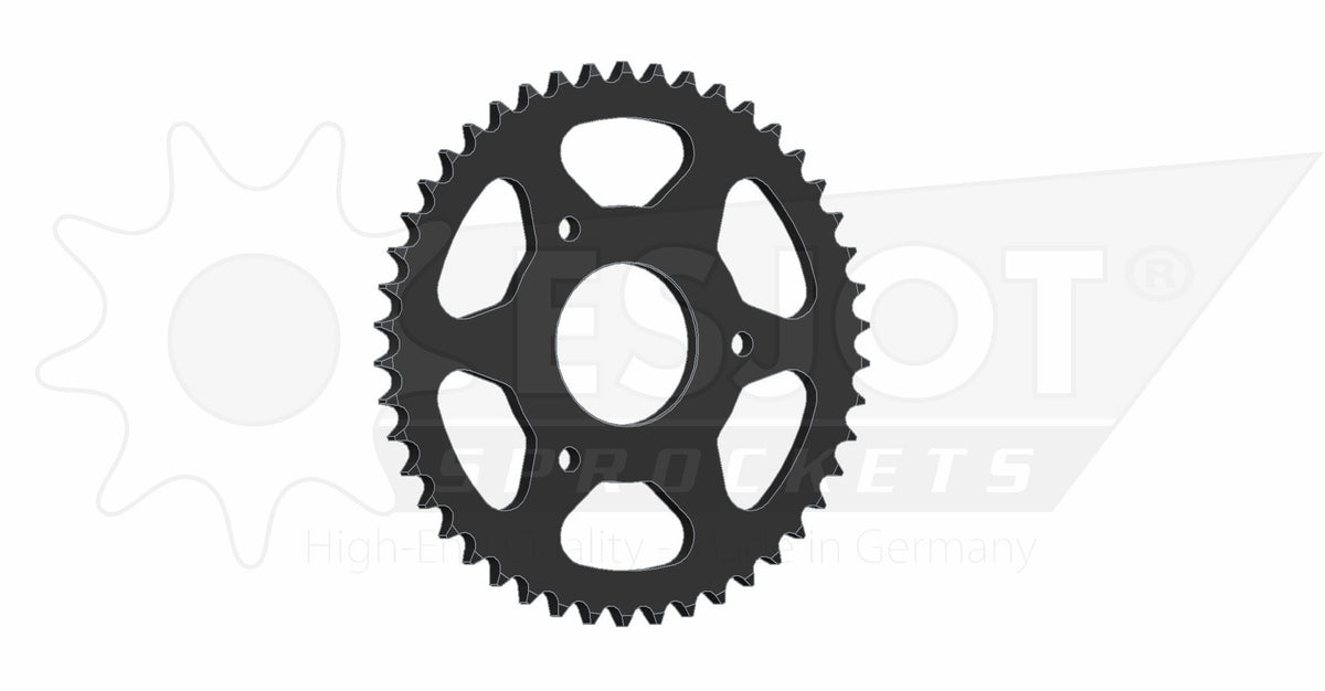 Couronne Acier Rieju - 428 - 46 Dents - Made in Germany