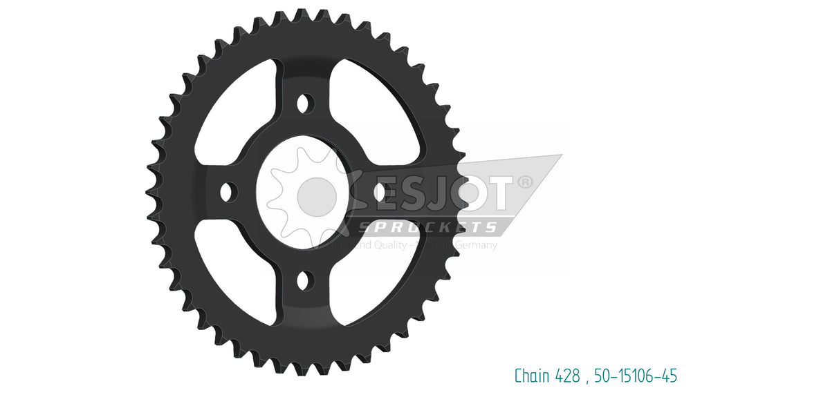 Esjot - Couronne - 428 - 45 dents