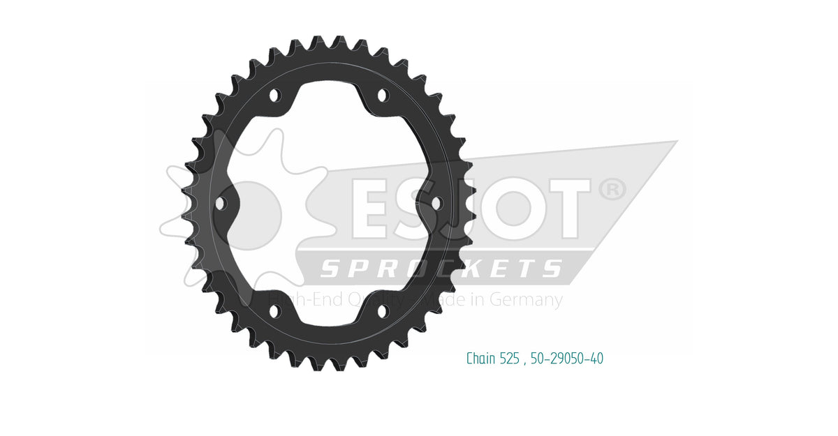 Couronne Acier - 525 - 40 Dents - Made in Germany