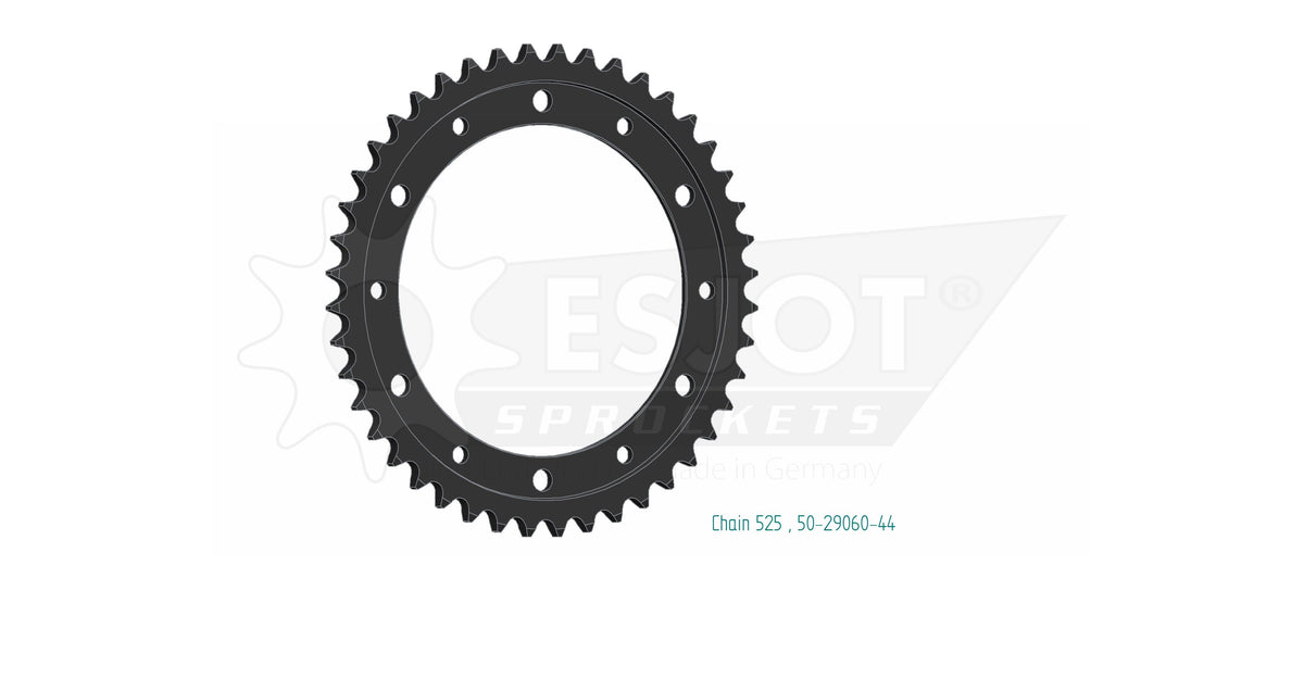 Couronne ESJOT - pas en 525 - 44 dents