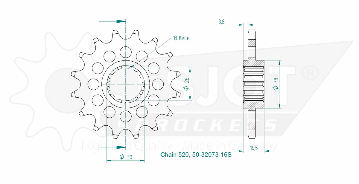 Pignon Esjot Lightweight