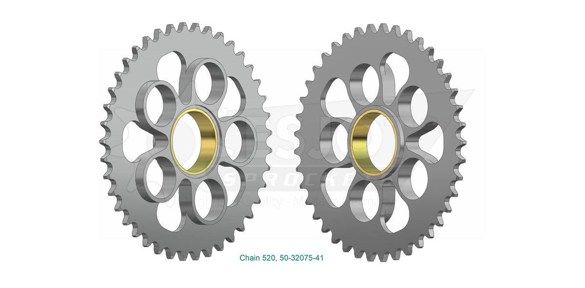 Couronne Acier - 520 - 41 Dents - Made in Germany