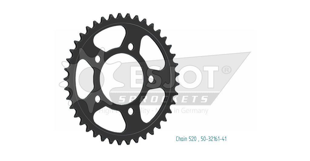 Couronne - 520 - 41 Dents - Made in Germany - Similaire JTR1225
