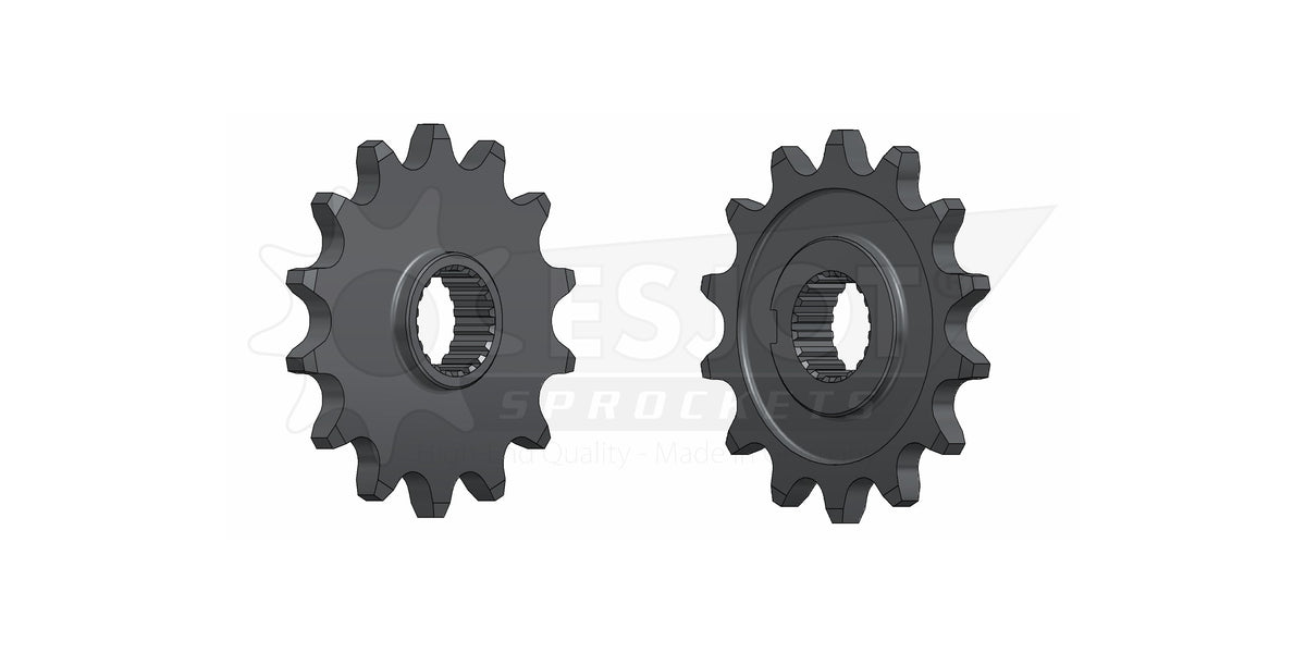 Pignon TT Sherco 20 Cannelures - 520 - 14 Dents - Made in Germany