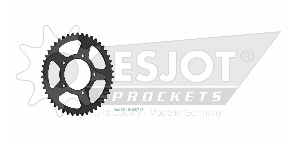 Couronne Acier - 46 Dents - Made in Germany
