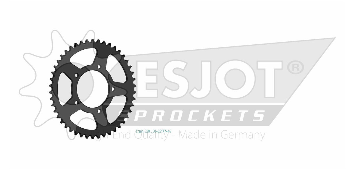 Couronne Acier - 46 Dents - Made in Germany

