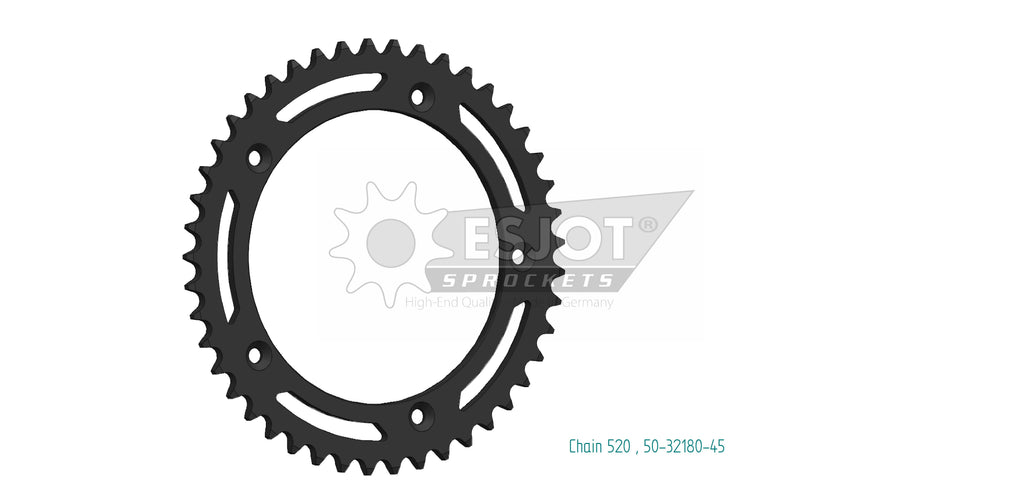 Couronne Acier - 45 Dents - Made in Germany

