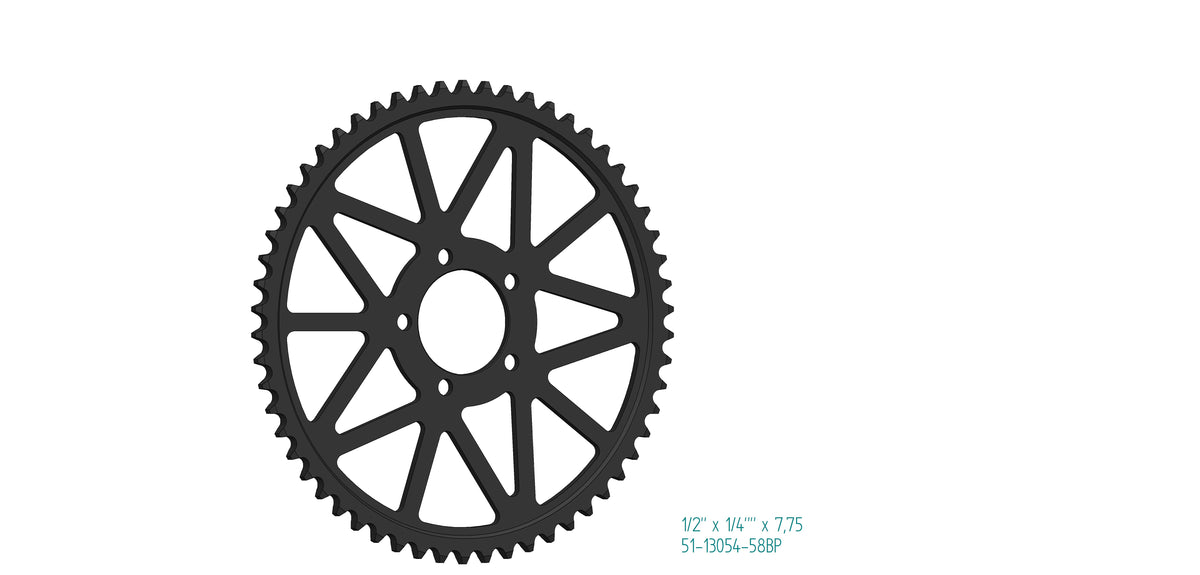 Couronne Acier - 58 Dents - Made in Germany
