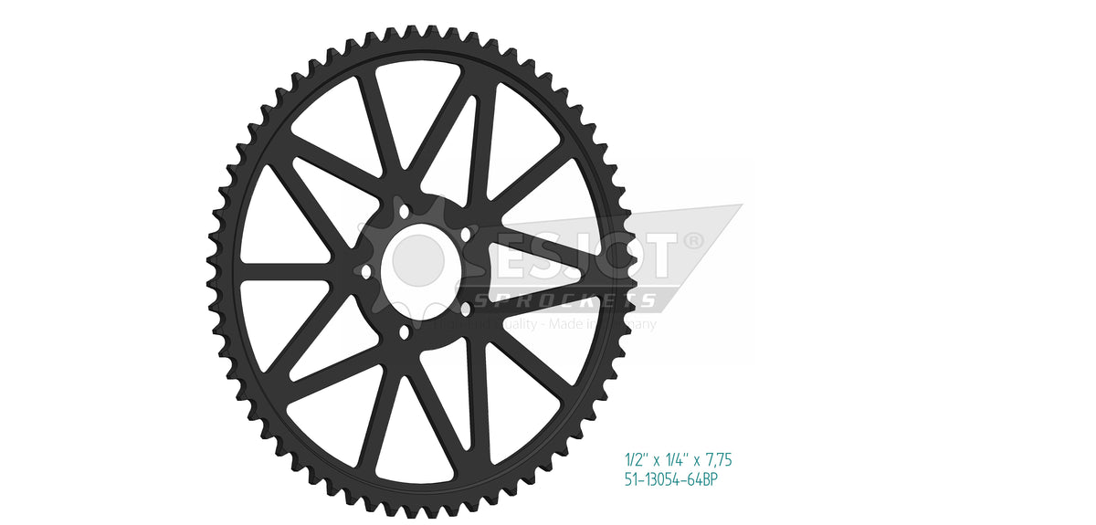 Couronne Acier - 64 Dents - Made in Germany
