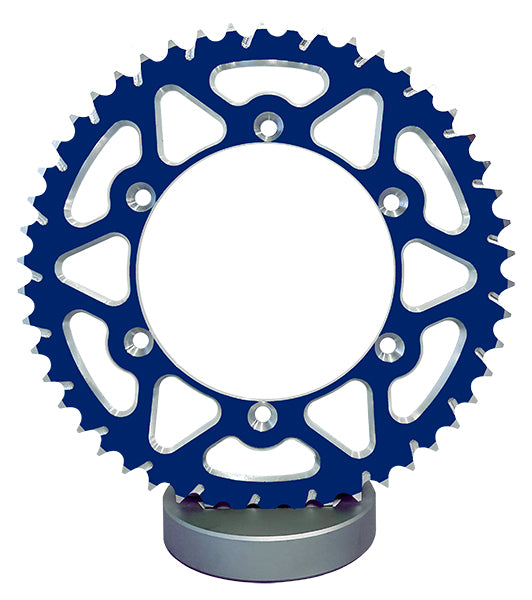 Couronne Alu TT Honda-Yamaha Bleue - 520 - 47 Dents - Similaire JTA245 - Made in Germany
