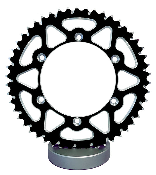Couronne Alu TT Husqvarna Noire - 520 - 51 Dents - Similaire JTA822 - Made in Germany