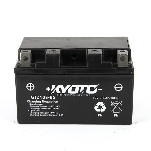Batterie GTZ10S-BS SLA-AGM - Sans Entretien - Prête à l'Emploi - Equivalente YTZ10S-BS