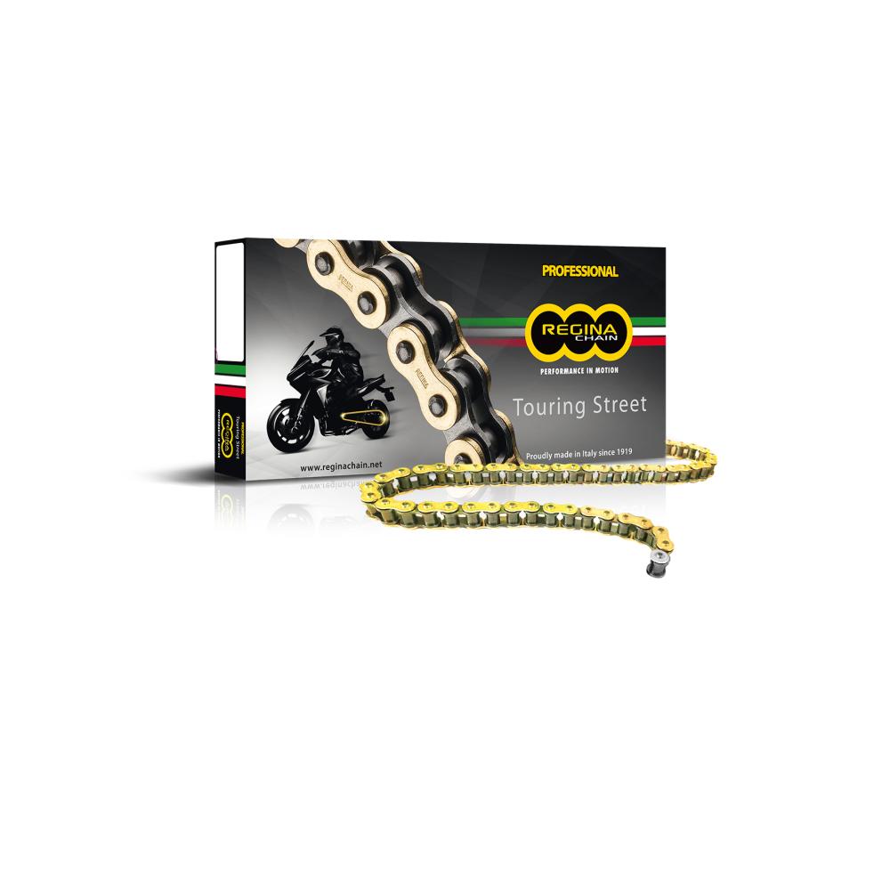 Chaine 520-ZRT - 122 Maillons Avec Joints Toriques - TOURING STREET