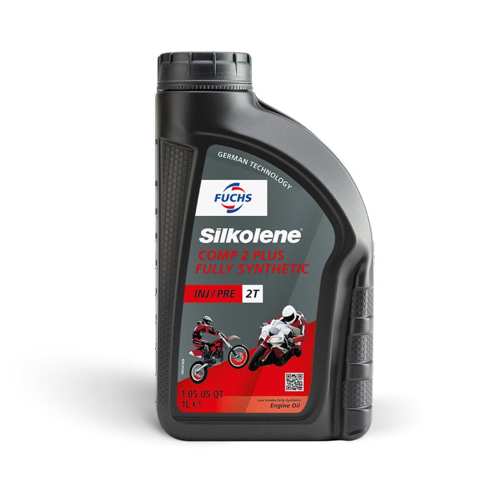 Comp 2 Plus - Huile moteur 2T 100% synthèse  1L
