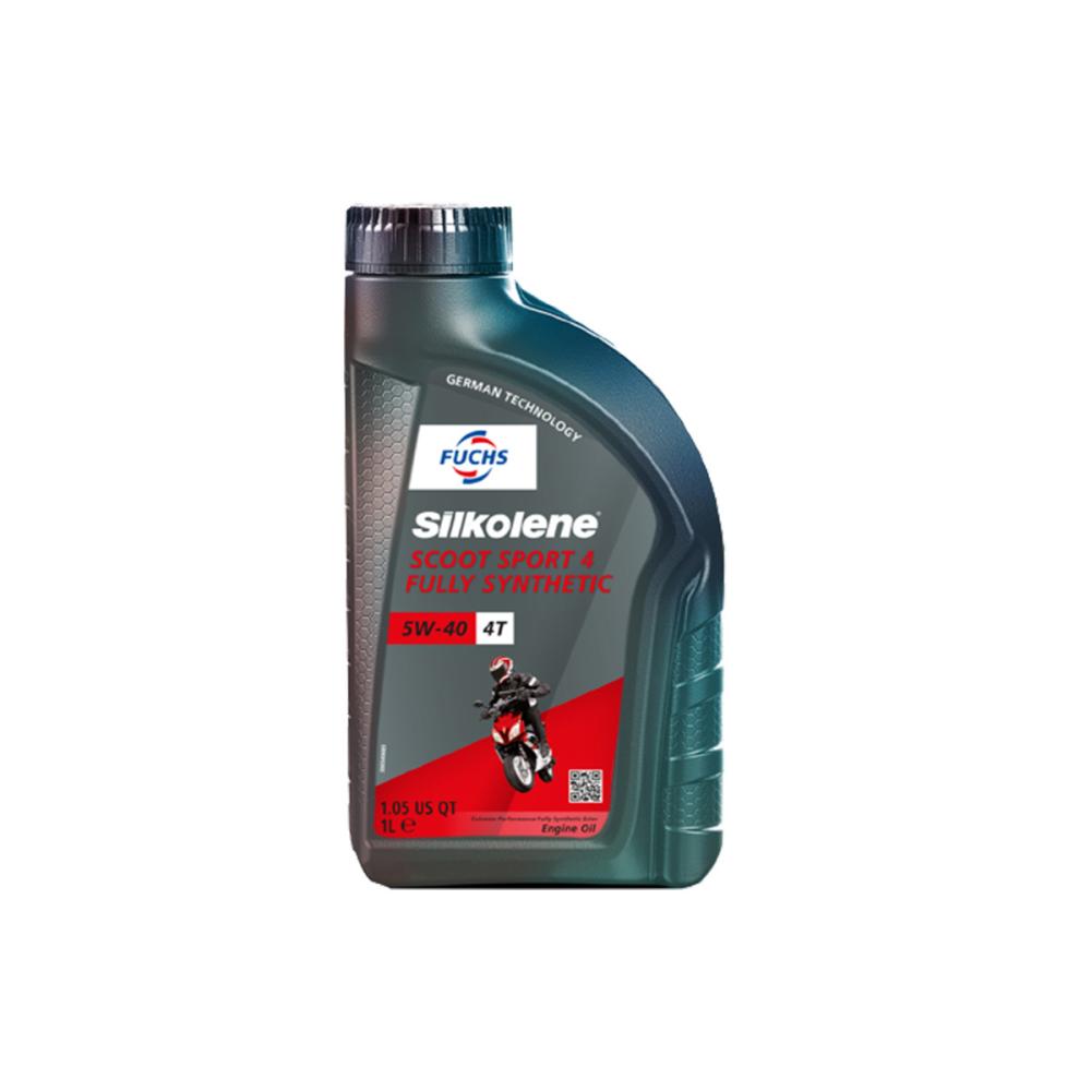 SCOOT SPORT 4 5W40 - Huile moteur 4T 100% synthèse 1L