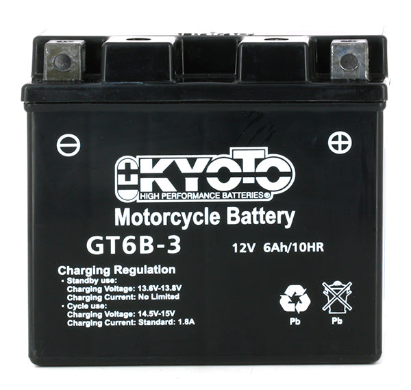 Batterie GT6B-3 SLA-AGM - Sans Entretien - Prête à l'Emploi