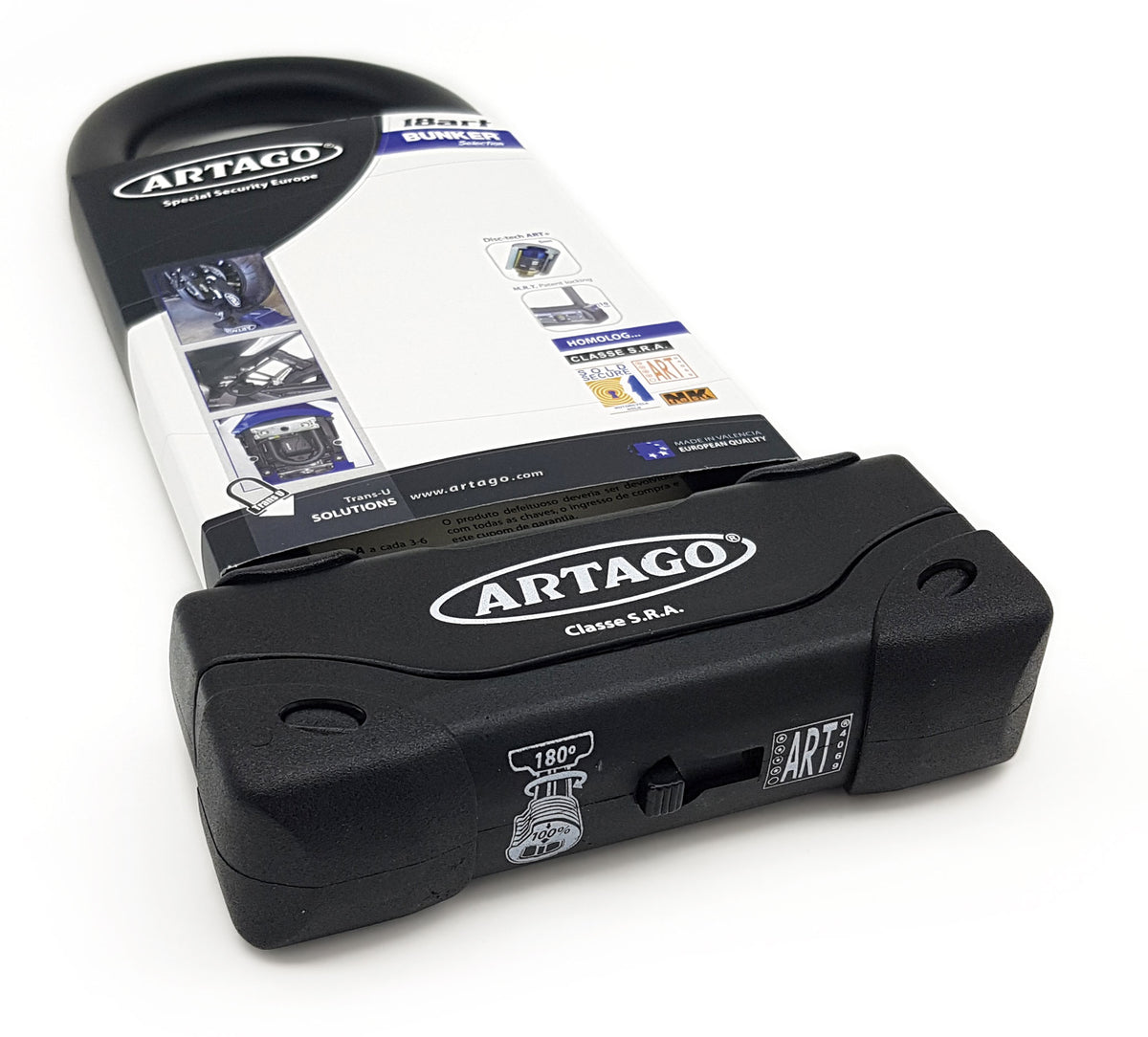 Antivol SRA - U ø18mm 295 mm - Homologués 