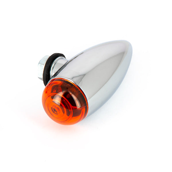 Mini clignotants Bullet - Chromé
