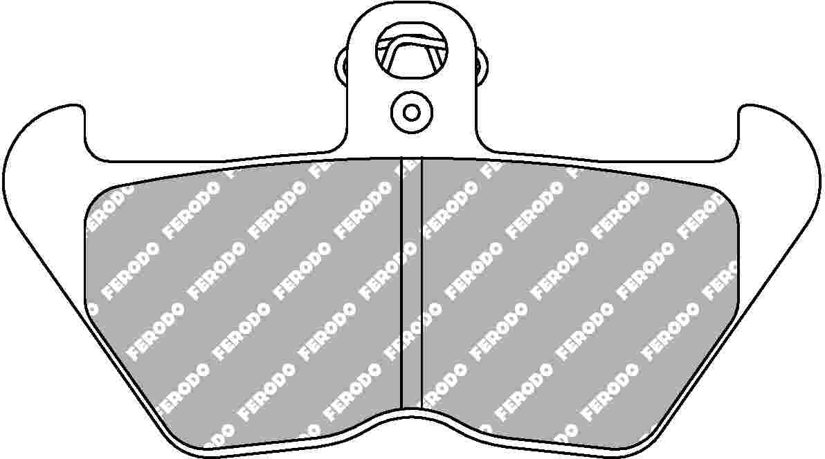 Plaquette de frein Semi-Métal Platinum Route/Off Road - R90