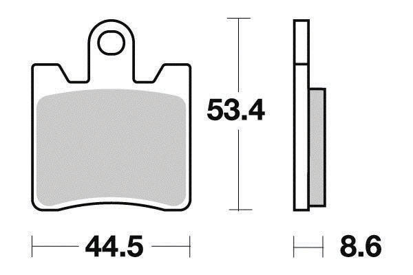 Plaquette de frein Métal Fritté Sinter Grip Road - R90 