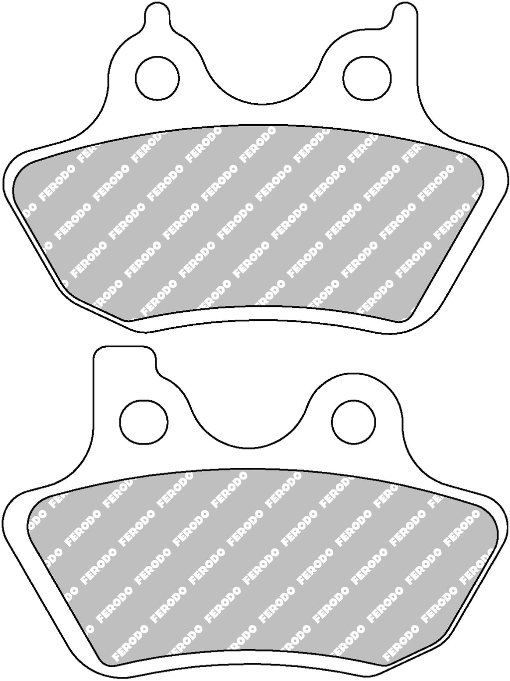 Plaquette de frein Métal Fritté Sinter Grip Road - R90