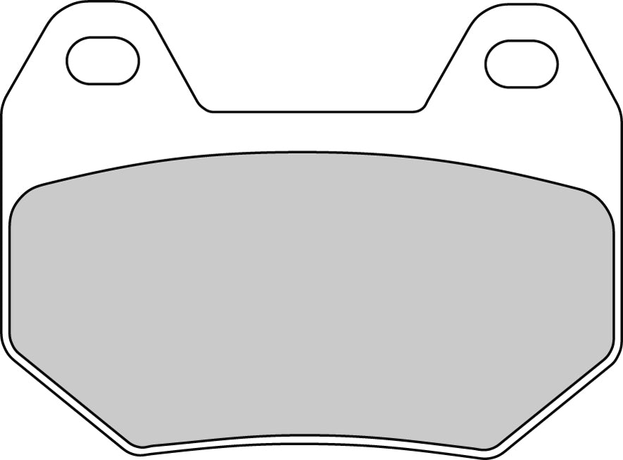 Plaquette de frein Semi-Métal Platinum Route/Off Road - R90