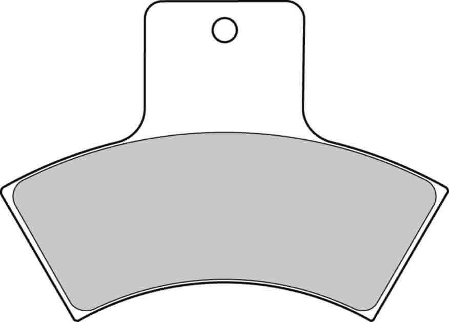 Plaquette de frein Métal fritté Off Road - R90