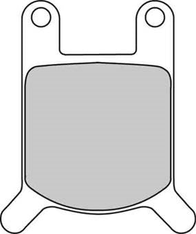 Plaquette de frein Semi-Métal Platinum Route/Off Road - R90