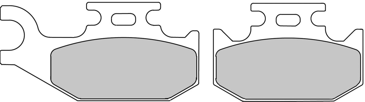 Plaquette de frein Métal Fritté Sinter Grip Off Road - R90