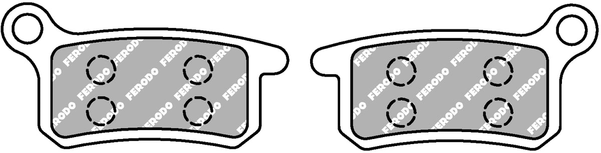 Plaquette de frein Métal Fritté Sinter Grip Off Road - R90